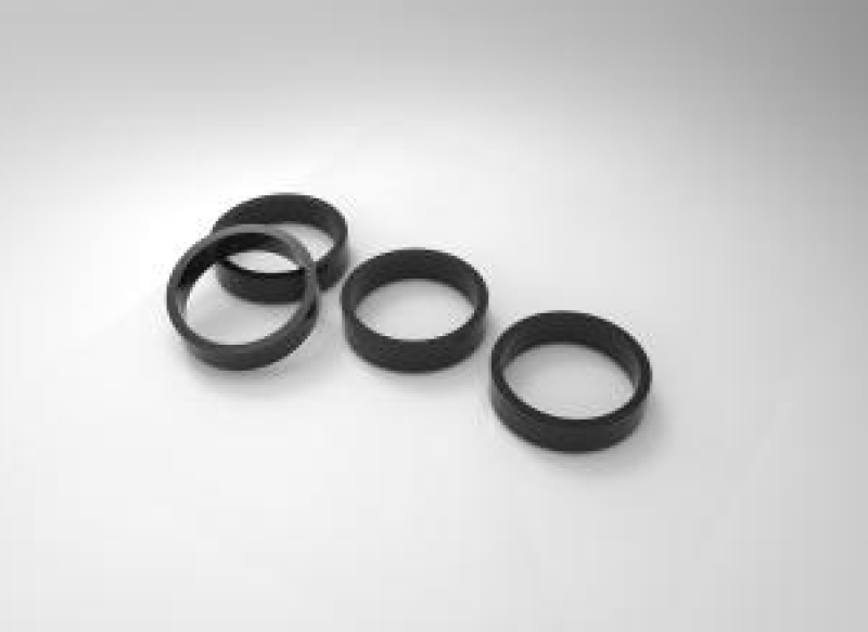 ALUMUNUM COLOR BLACK 12X10.1mm, t=2.5mm Spacer